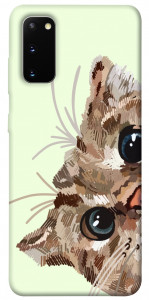 Чехол Cat muzzle для Galaxy S20 (2020)