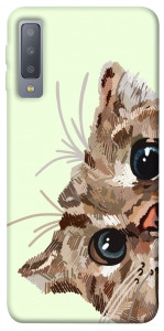 Чехол Cat muzzle для Galaxy A7 (2018)