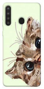 Чехол Cat muzzle для Galaxy A21