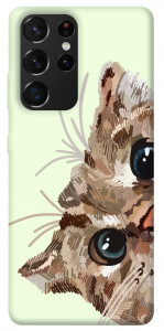 Чохол Cat muzzle для Galaxy S21 Ultra