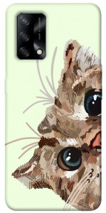 Чохол Cat muzzle для Oppo A74 4G