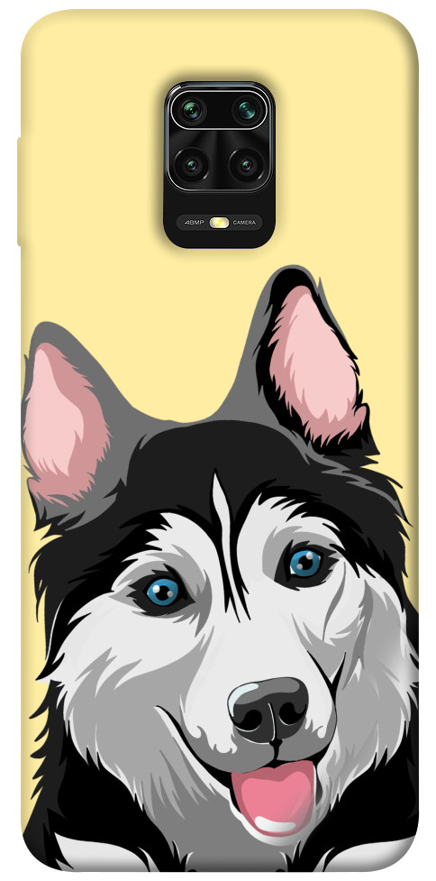 Чехол Husky dog для Xiaomi Redmi Note 9 Pro