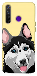 Чохол Husky dog для Realme 5 Pro