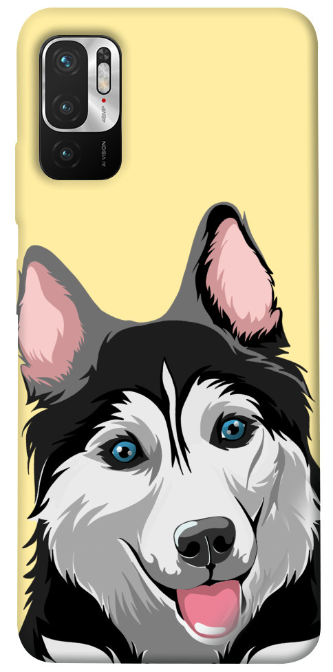 Чохол Husky dog для Xiaomi Redmi Note 10 5G