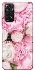 Чохол Pink peonies для Xiaomi Redmi Note 11S