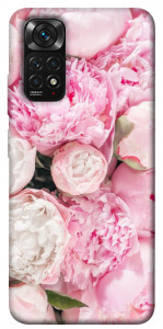 Чехол Pink peonies для Xiaomi Redmi Note 11 (Global)