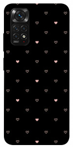 Чехол Сердечки для Xiaomi Redmi Note 11 (Global)