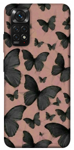 Чехол Порхающие бабочки для Xiaomi Redmi Note 11S