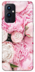 Чохол Pink peonies для OnePlus 9