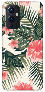 Чохол Tropic flowers для OnePlus 9