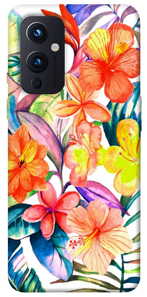 

Чехол Цветочный коктейль для OnePlus 9 1364966