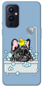 Чехол Dog in shower для OnePlus 9