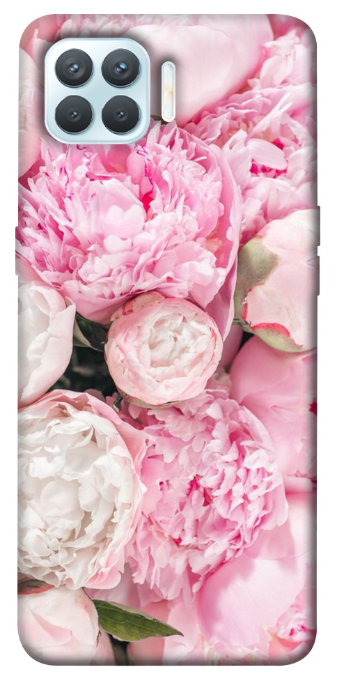 Чехол Pink peonies для Oppo F17 Pro