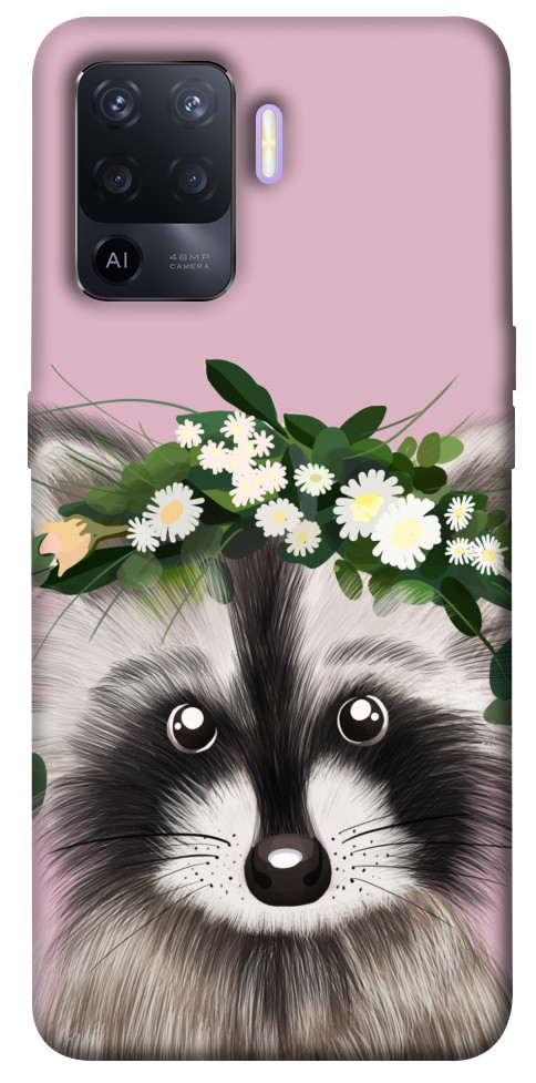 

Чохол Raccoon in flowers для Oppo A94 1365497