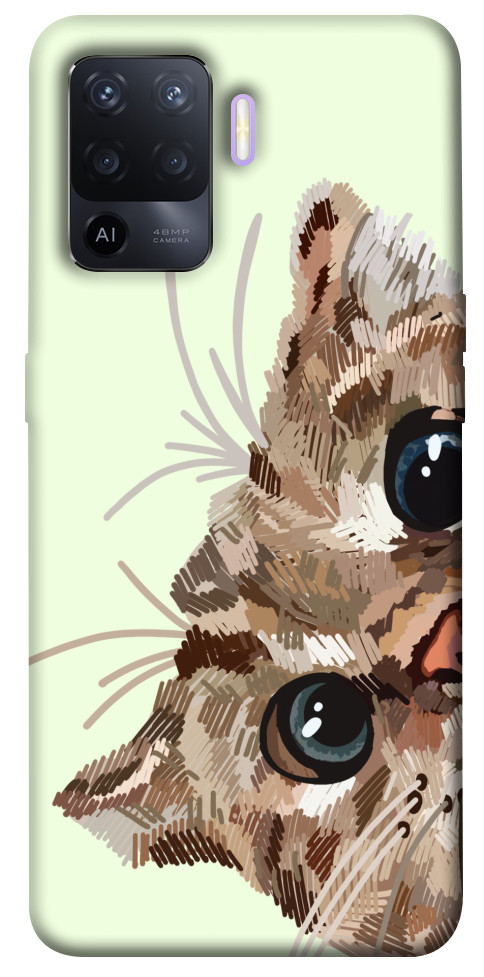 

Чехол Cat muzzle для Oppo A94 1365527