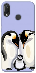 Чохол Penguin family для Huawei P Smart+