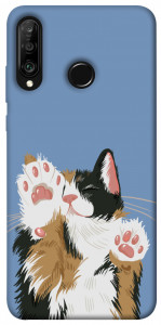 Чохол Funny cat для Huawei P30 Lite