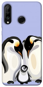 Чохол Penguin family для Huawei P30 Lite