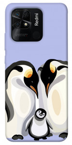 Чехол Penguin family для Xiaomi Redmi 10C