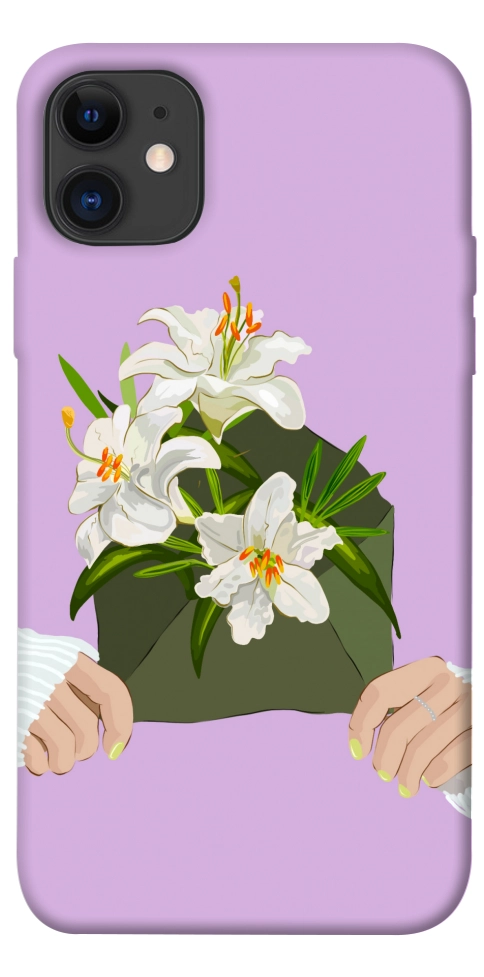 Чохол Flower message для iPhone 11