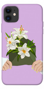 Чехол Flower message для iPhone 11