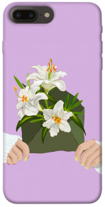 Чехол Flower message для iPhone 7 plus (5.5")