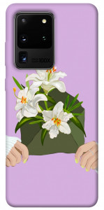 Чохол Flower message для Galaxy S20 Ultra (2020)