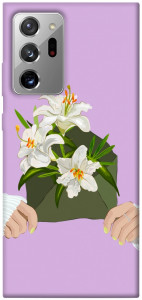 Чохол Flower message для Galaxy Note 20 Ultra