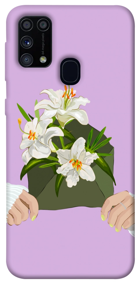 Чохол Flower message для Galaxy M31 (2020)