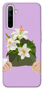 Чехол Flower message для Realme 6