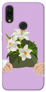 Чехол Flower message для Xiaomi Redmi 7