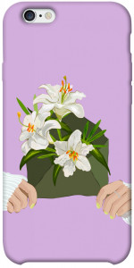 Чехол Flower message для iPhone 6s plus (5.5'')