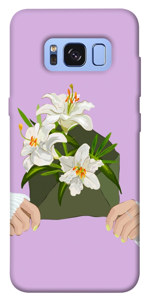 Чохол Flower message для Galaxy S8 (G950)