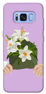 Чехол Flower message для Galaxy S8 (G950)