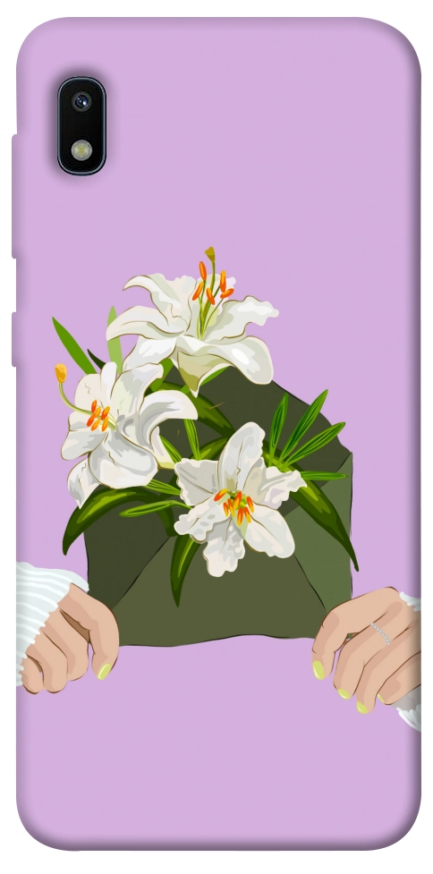 Чехол Flower message для Galaxy A10 (A105F)