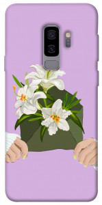 Чехол Flower message для Galaxy S9+