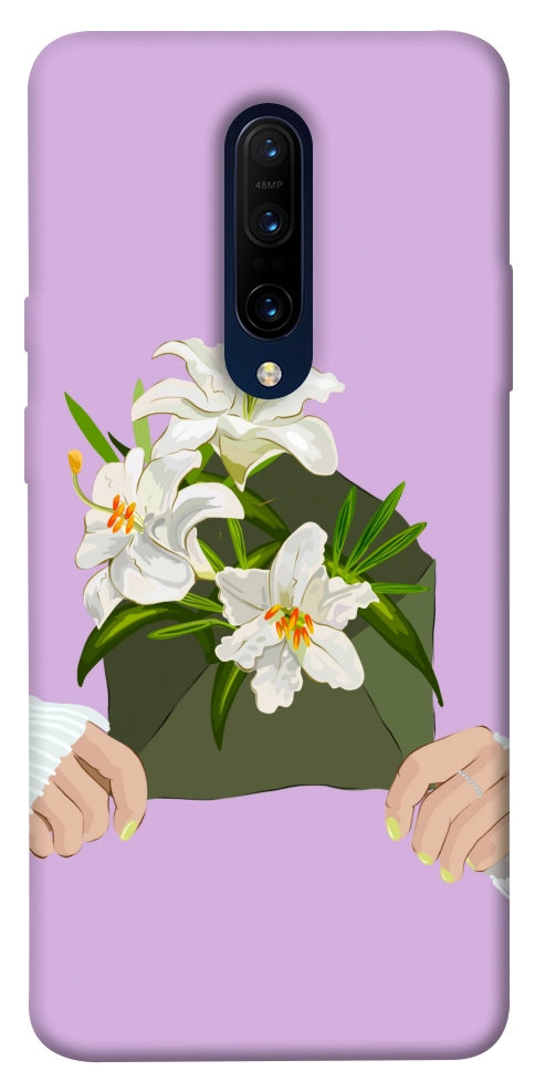 Чехол Flower message для OnePlus 7 Pro