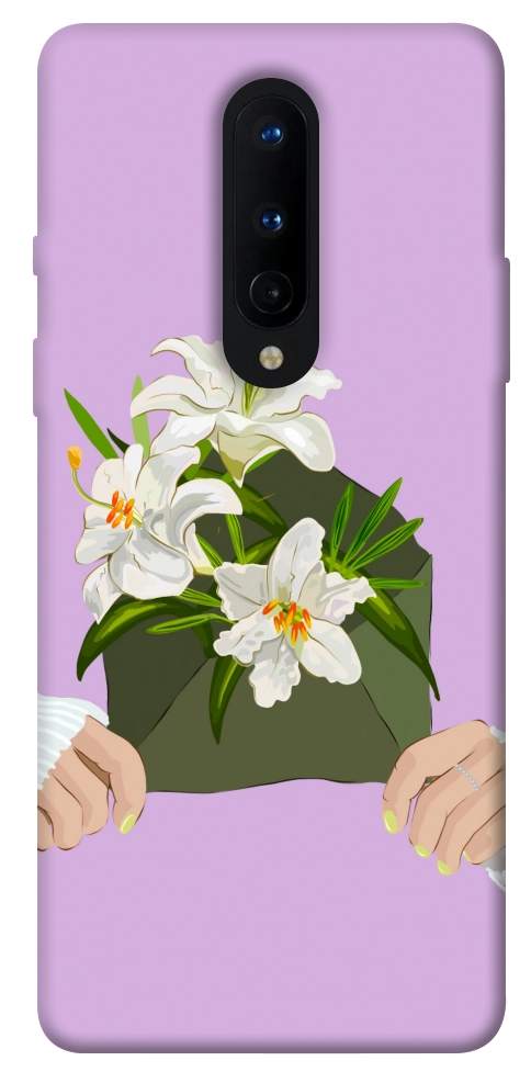 Чохол Flower message для OnePlus 8