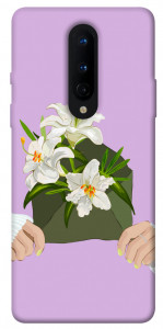 Чехол Flower message для OnePlus 8