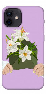 Чехол Flower message для iPhone 12 mini