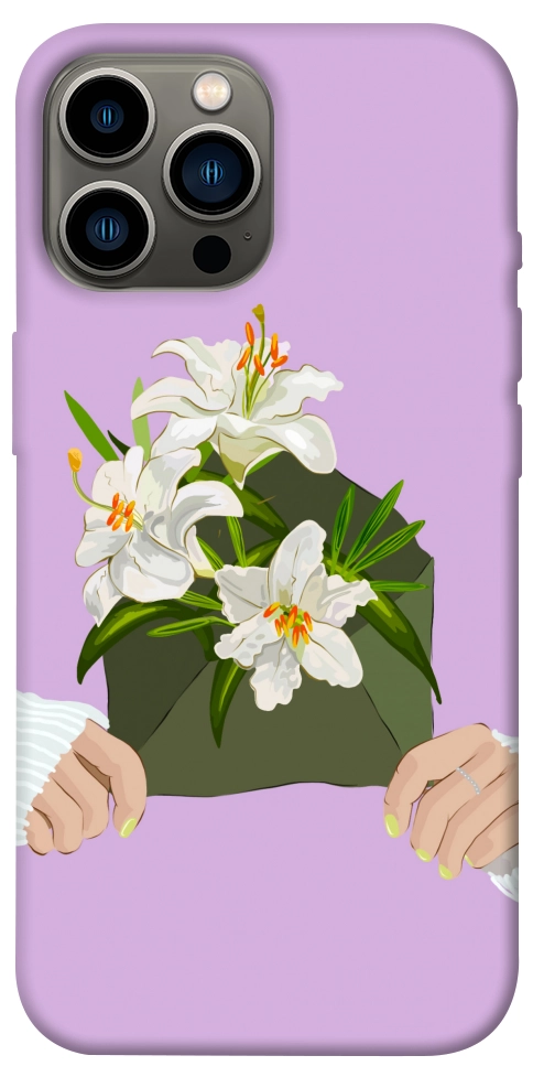 Чохол Flower message для iPhone 12 Pro Max