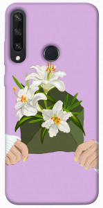 Чехол Flower message для Huawei Y6p