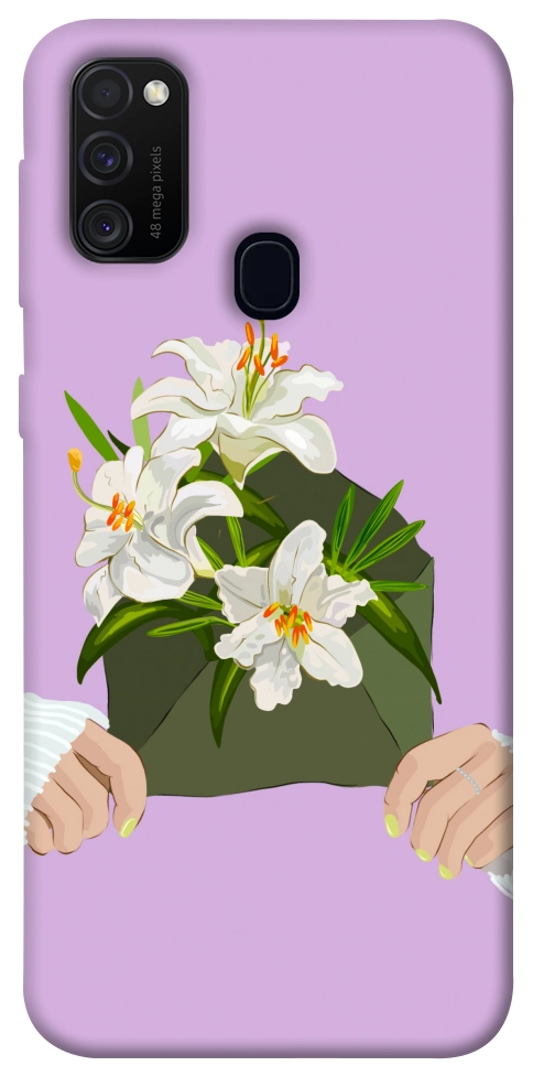 Чехол Flower message для Galaxy M30s