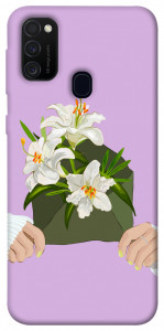 Чехол Flower message для Samsung Galaxy M30s
