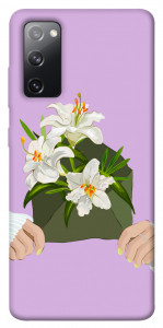 Чохол Flower message для Galaxy S20 FE