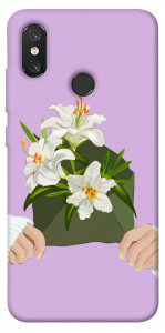 Чехол Flower message для Xiaomi Mi 8