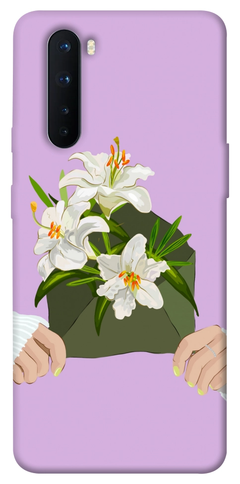 Чохол Flower message для OnePlus Nord