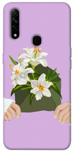 Чехол Flower message для Oppo A31