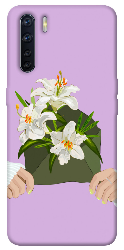 Чохол Flower message для Oppo A91