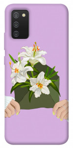 Чохол Flower message для Galaxy A02s